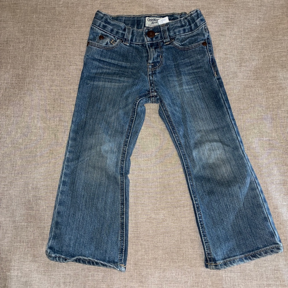 OshKosh B'gosh Blue Kids Bootcut Denim Jeans